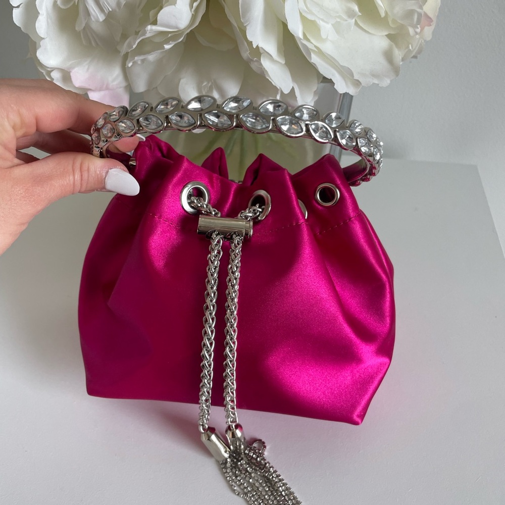 Kailier mini hot pink handbag